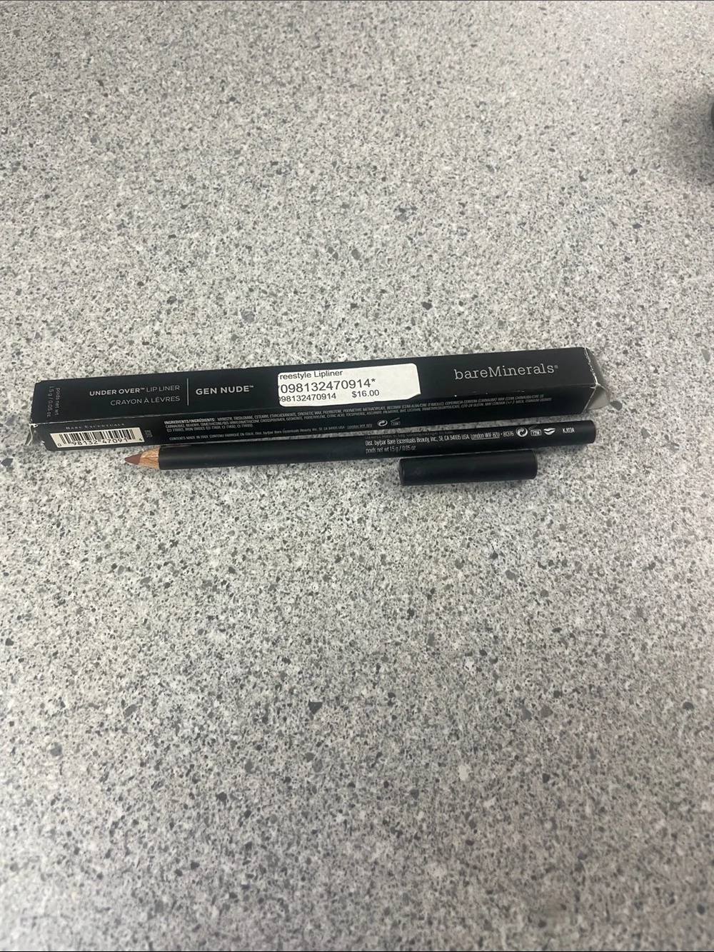 Under over lip liner